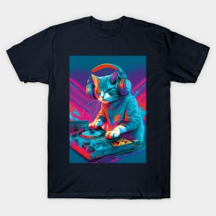 DJ Cat party T-Shirt